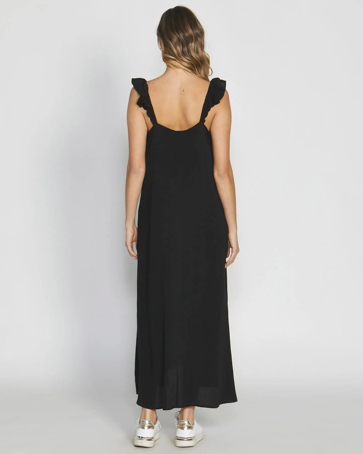 SASS TESSA MIDI DRESS BLACK - sale -