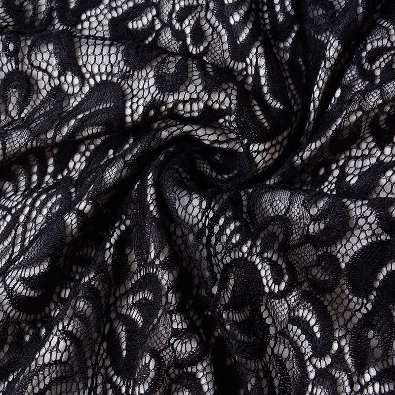 Sexy Elegant Lace Split Long Evening Party Dress