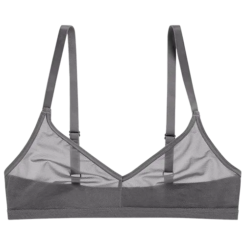 Sieve Non-Wire Bra in Graphite