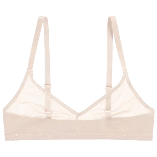 Sieve Non-Wire Bra in Peach
