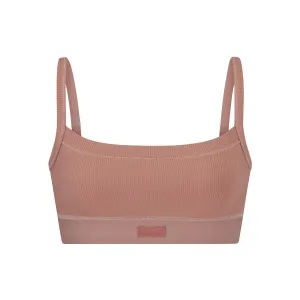 SOFT LOUNGE BRALETTE | ROSE CLAY