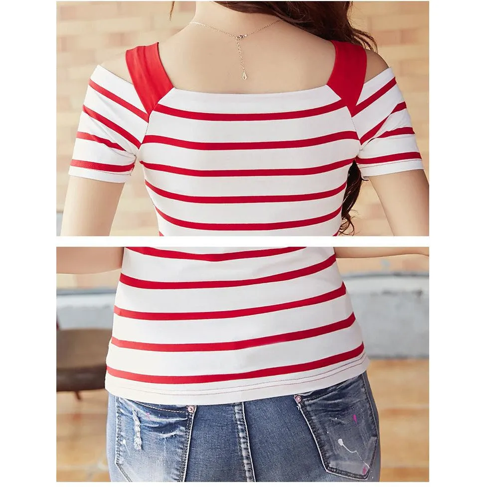 Striped Off Should Shirt