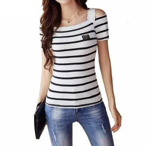 Striped Off Should Shirt