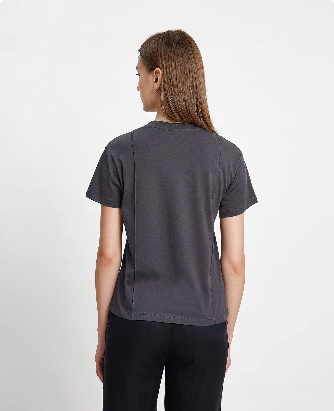 Supima Double Pintuck Tee