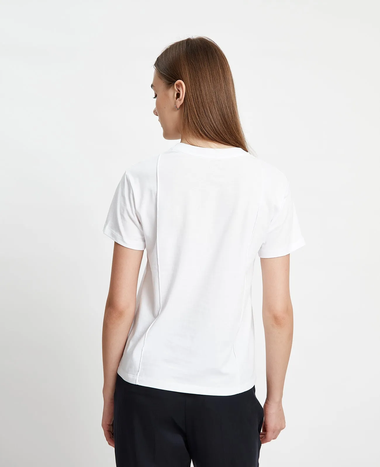 Supima Double Pintuck Tee