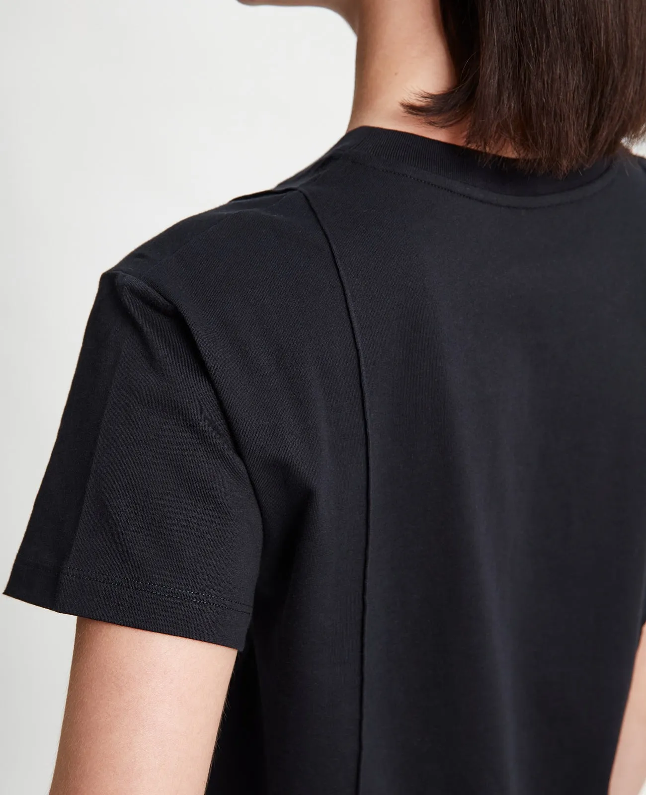 Supima Double Pintuck Tee
