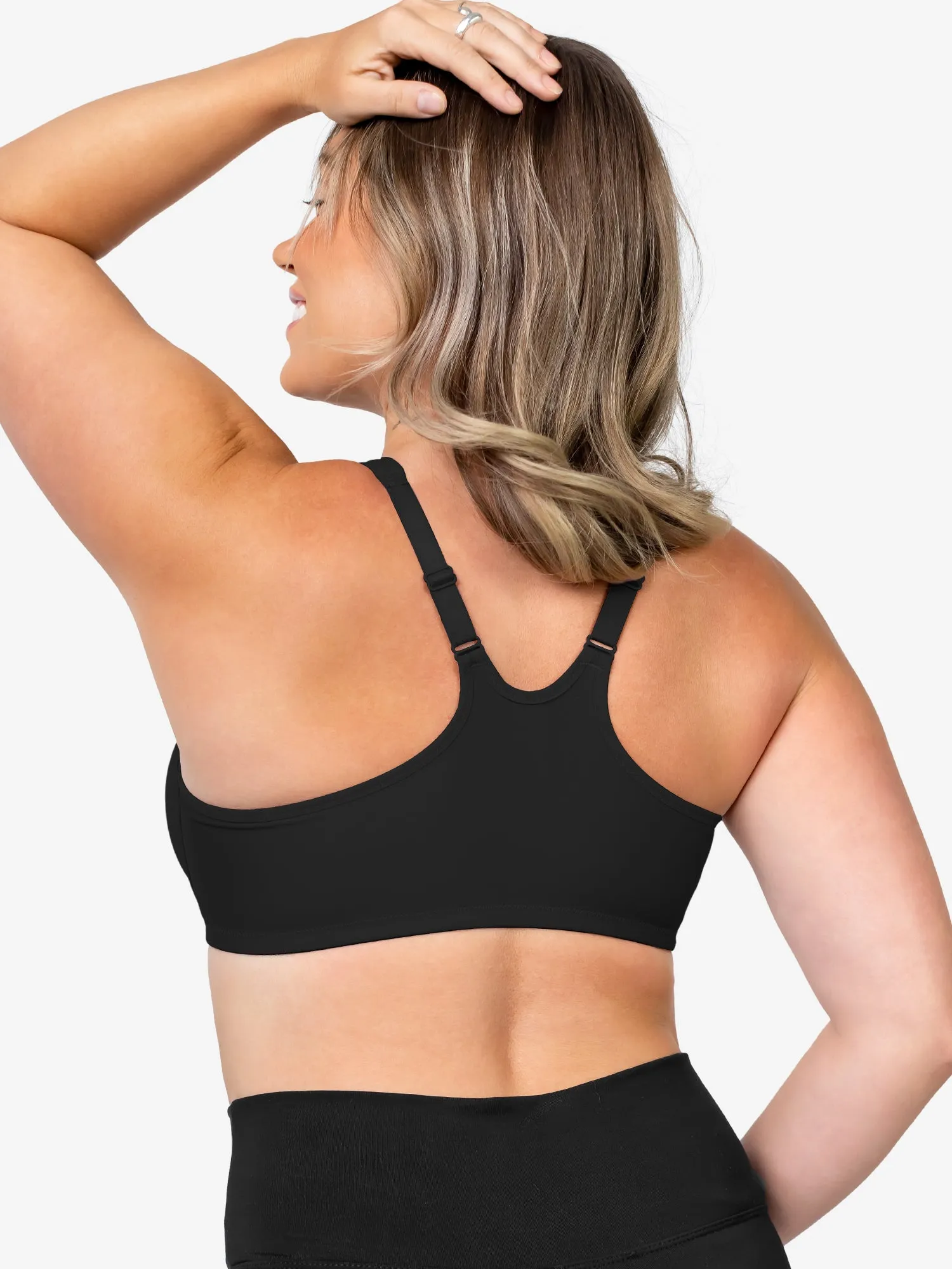 The Brigitte Racerback - Front-Closure Underwire T-Shirt Bra