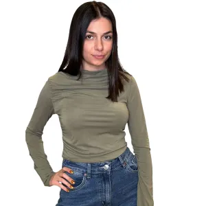 The Calix Top - Olive