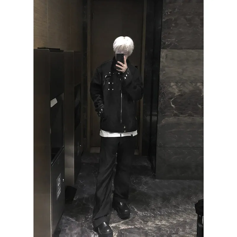 TIA Dark Metal Denim Jacket