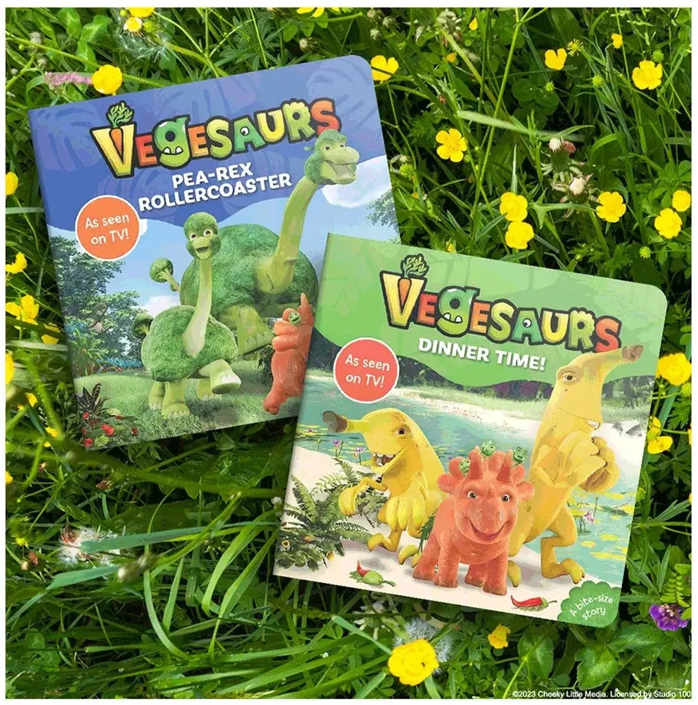 Vegesaurs - Ginger Book and T-shirt - Mix and Match