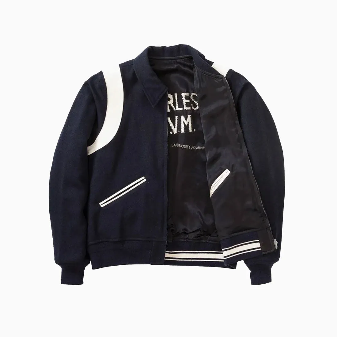 Visvim Troupe Jacket Vintage Tweed Navy