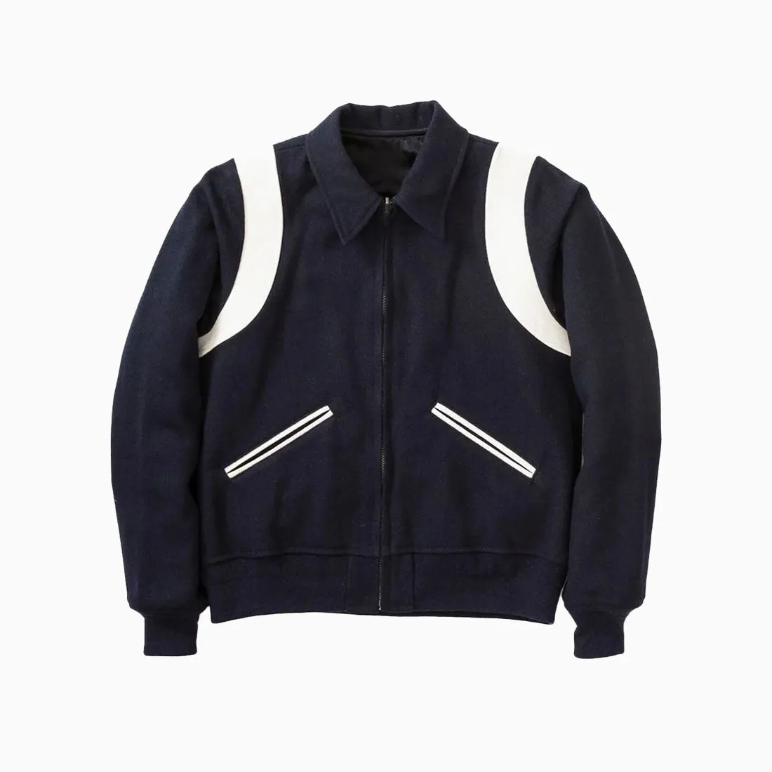 Visvim Troupe Jacket Vintage Tweed Navy