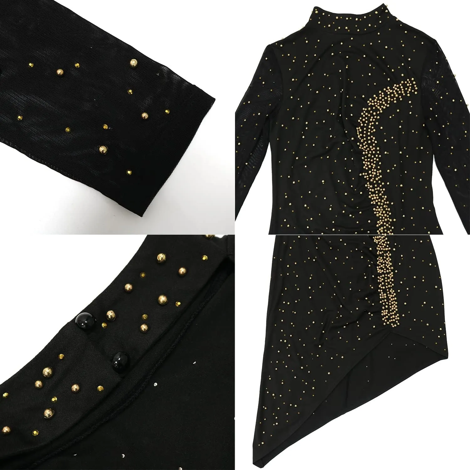 Women Sexy Hot Drilling Process Sexy Dress Party Club Night Dress