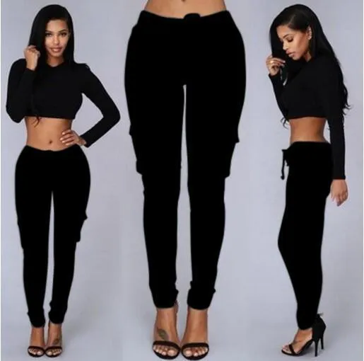 Women's Multi Pockets Casual Trouser - GlamzLife