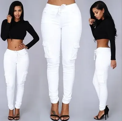 Women's Multi Pockets Casual Trouser - GlamzLife
