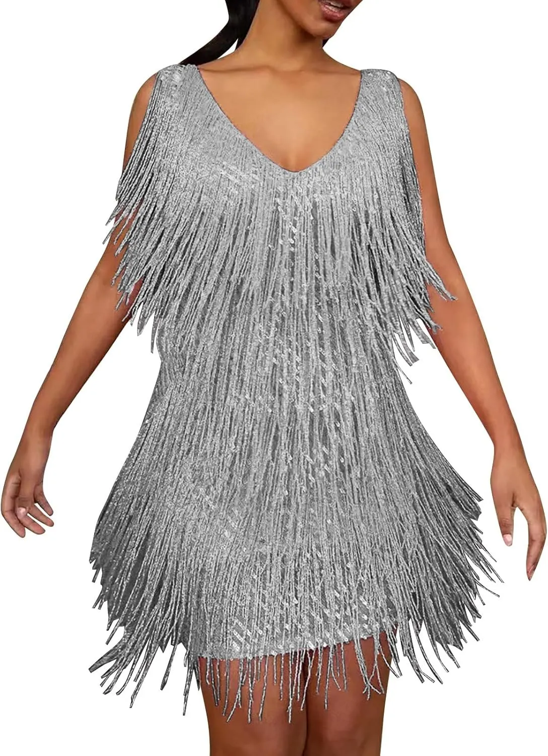 Women's Sleeveless Backless Sequin Evening Dress Elegant Sexy Tight Mini Dress Plus Size Women Print Dresses