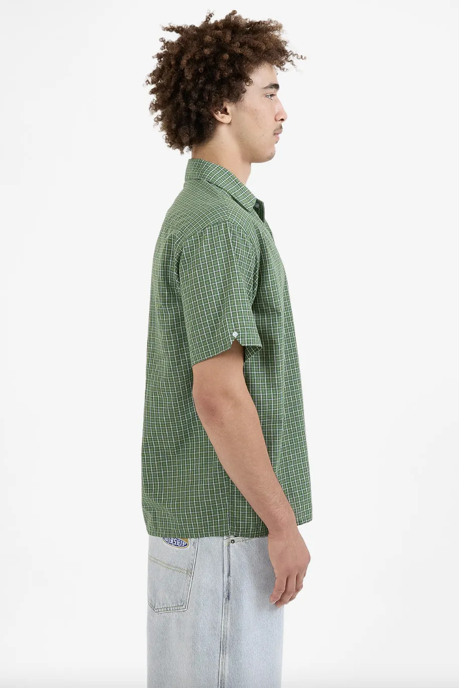 WORSHIP SUPPLIES ETERNAL S/S BUTTON UP SHIRT - ARTICHOKE GREEN