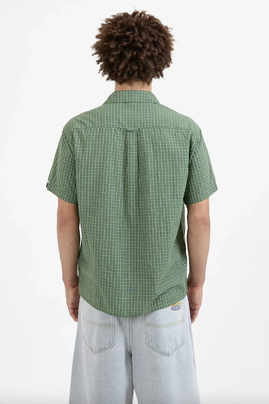 WORSHIP SUPPLIES ETERNAL S/S BUTTON UP SHIRT - ARTICHOKE GREEN