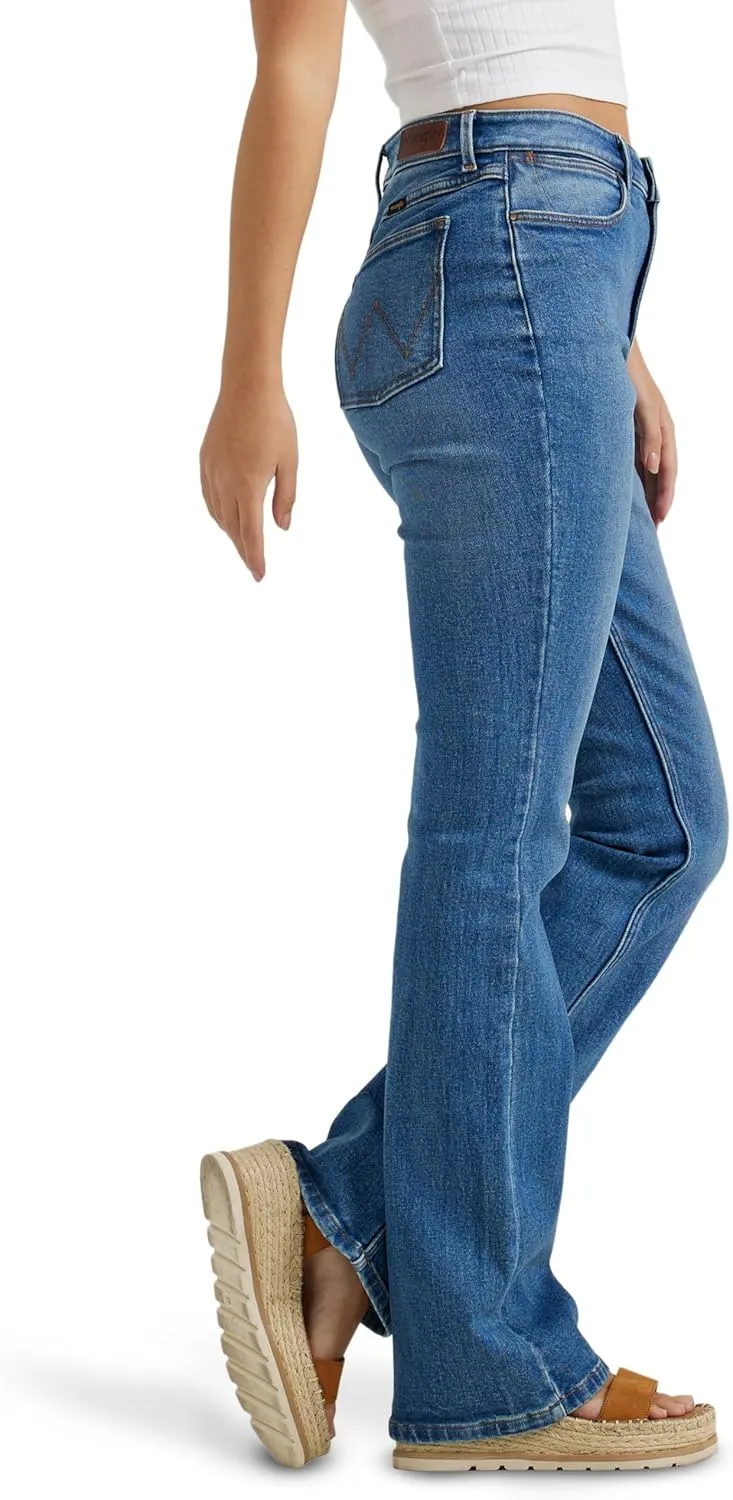 Wrangler Women's High Rise Bold Boot Jean