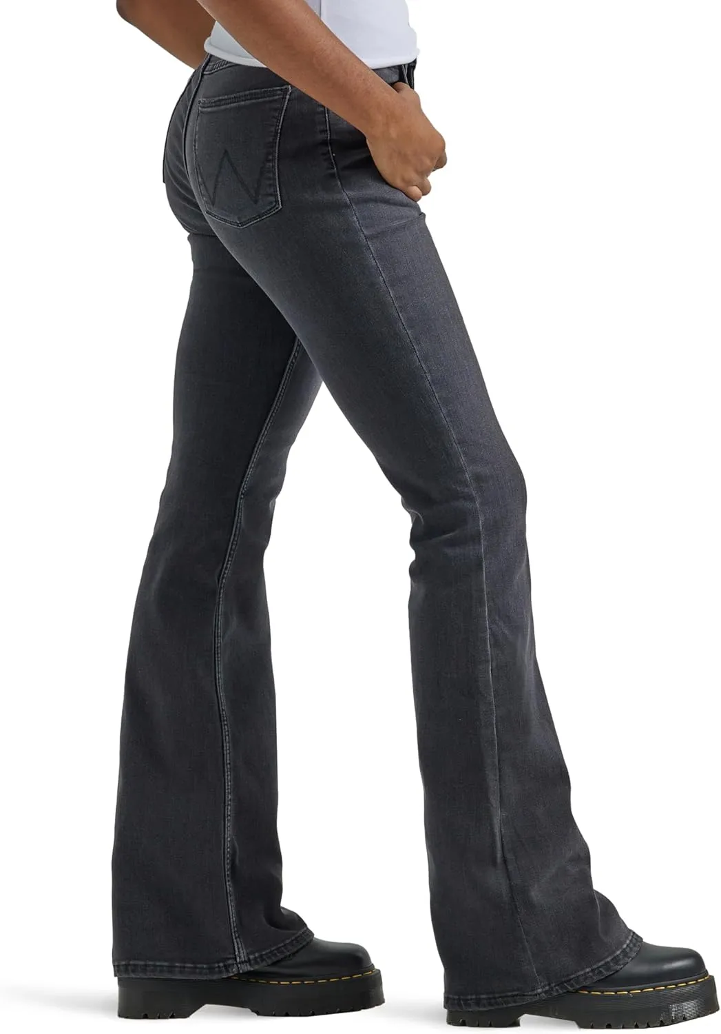 Wrangler Women's High Waisted Fierce Flare Jean