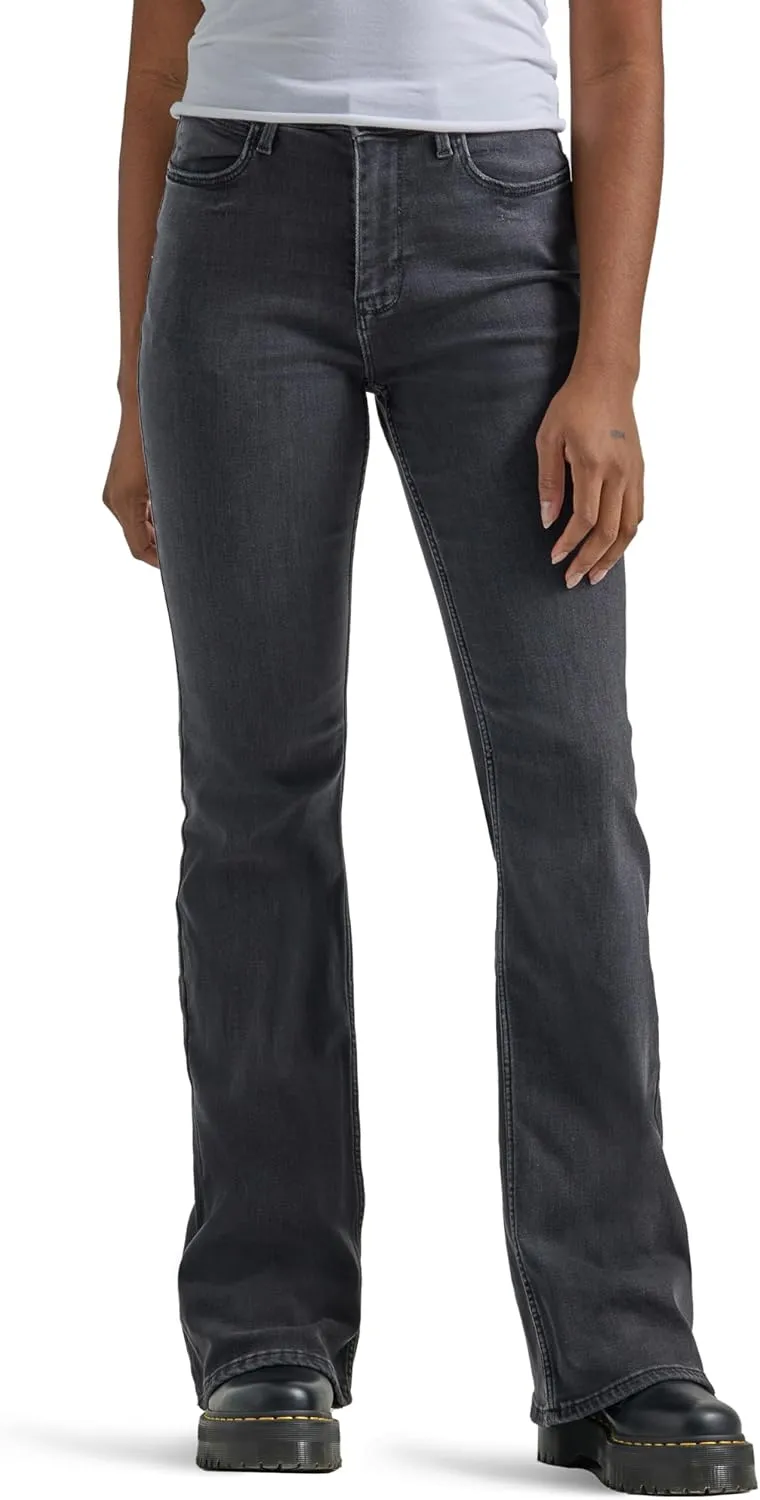 Wrangler Women's High Waisted Fierce Flare Jean