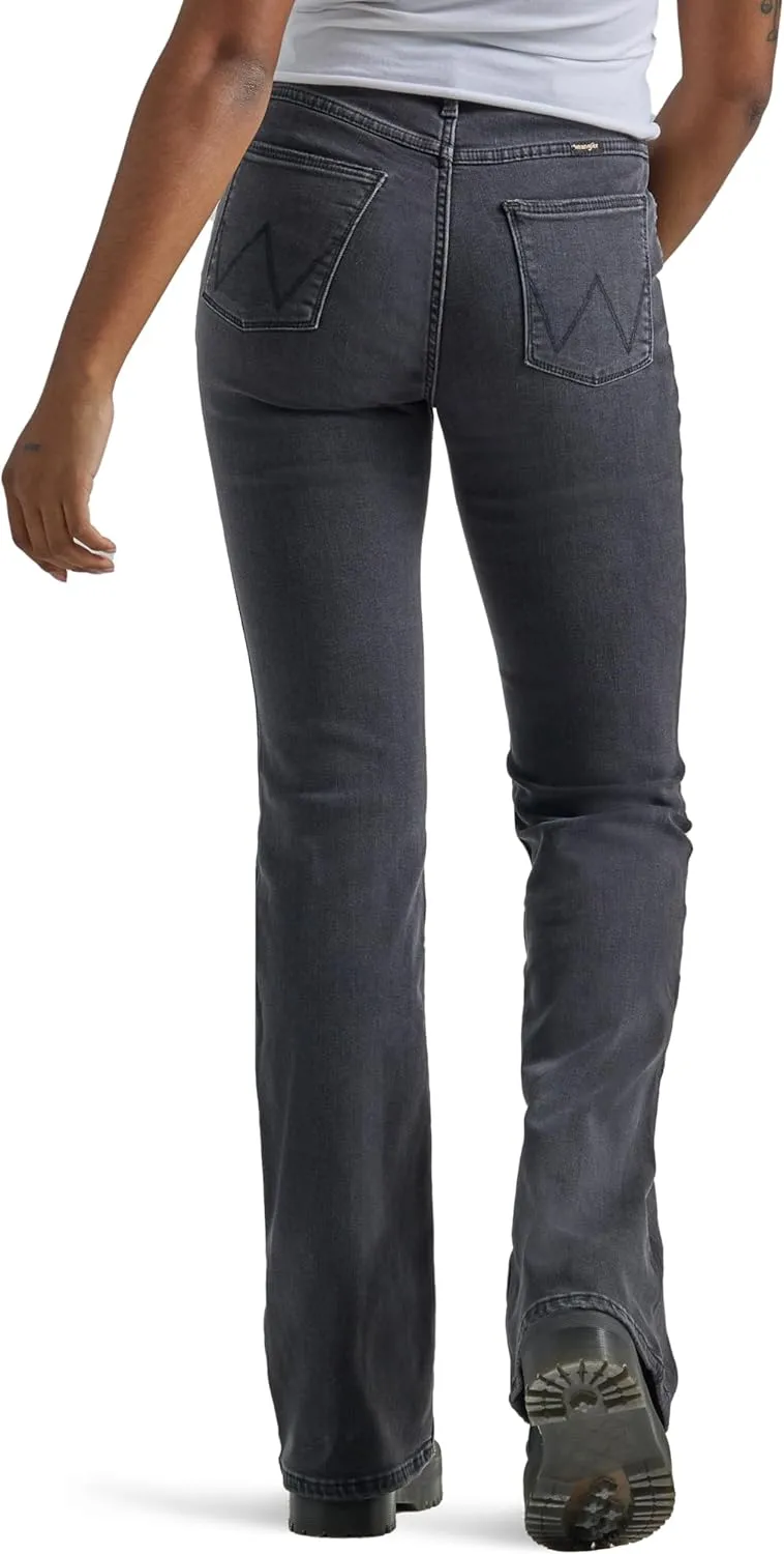 Wrangler Women's High Waisted Fierce Flare Jean