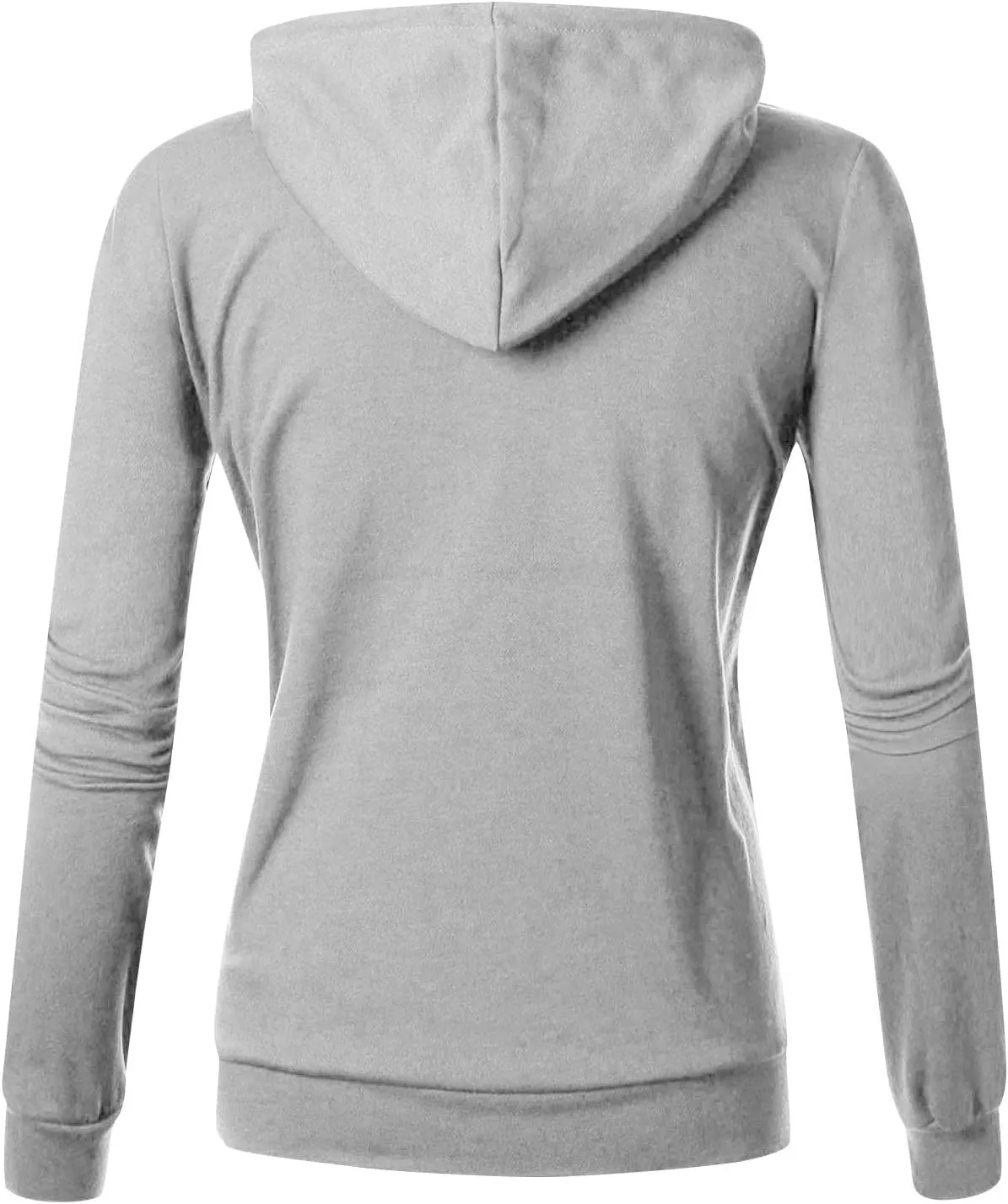 Zip Up Hoodie Womens Long Sleeve Drawstring Hooded Sweatshirt Casual Fleece Jacket 2024 Fall Outfits with Pockets